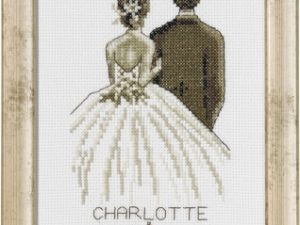 Wedding Couple Cross Stitch Kit By Tobin Design Works Dw2844