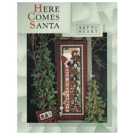 here comes santa pattern