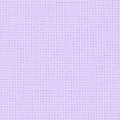 5050 Lavender Bliss Zweigart Aida 14 Count Offcut 25cm x 109cm