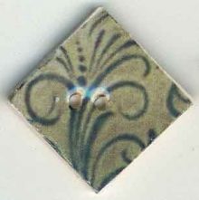 Spruce Flourish Diamond Button by Jim Shore 87038