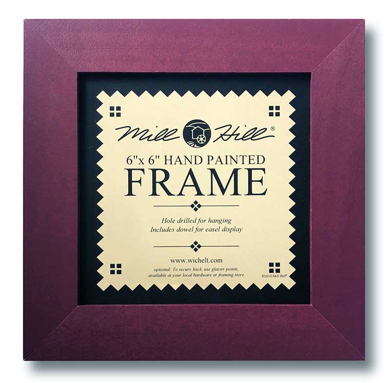 Frame 6" x 6" Matte Plum by Mill Hill GBFRM7