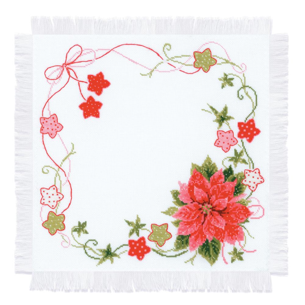 Christmas Napkin Cross Stitch Kit from Riolis - Image 2