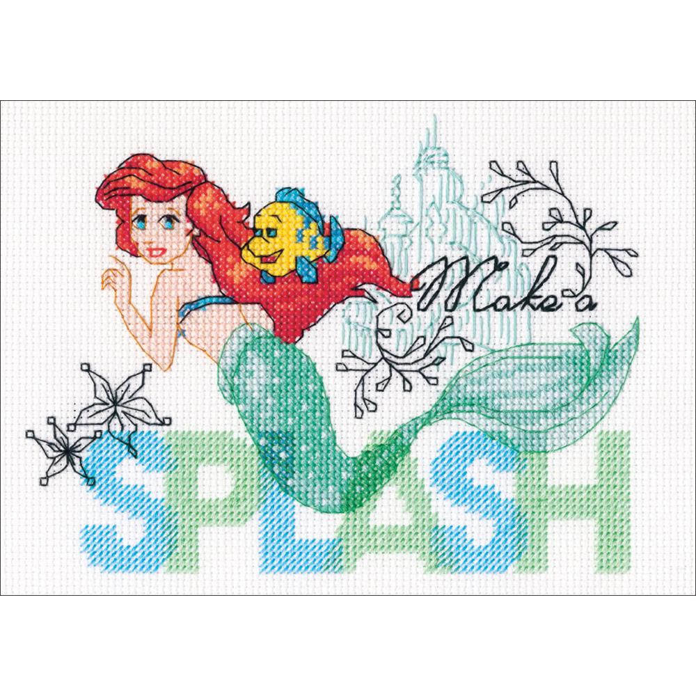 Ariel: Make a Splash Disney Cross Stitch Kit - Image 2