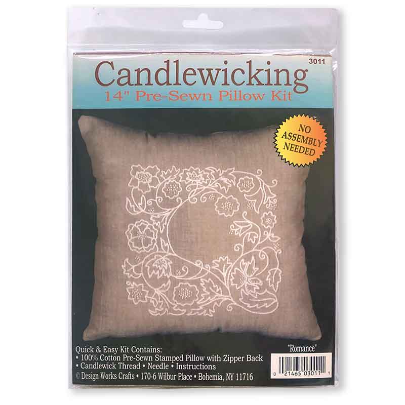 romance candlewick pillowcover