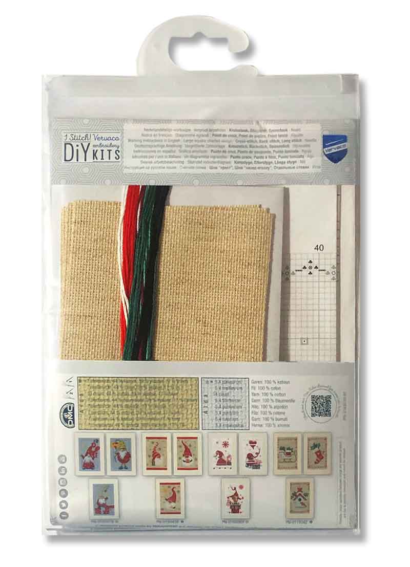 bird and house cards kit back