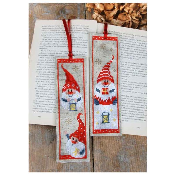 Christmas gnome bookmarks