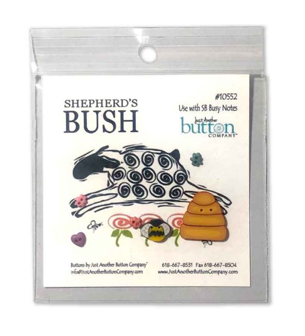 winter notes buttons pack