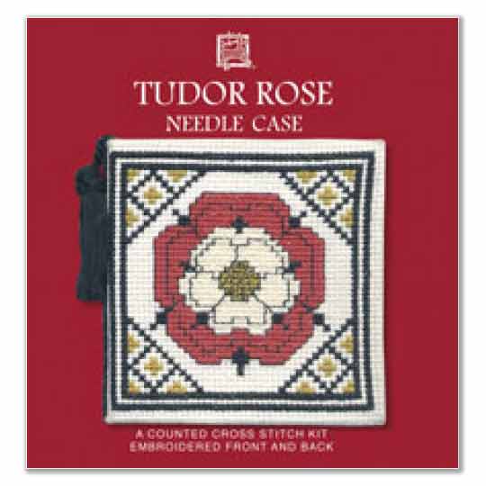 Tudor Rose Needle Case Kit