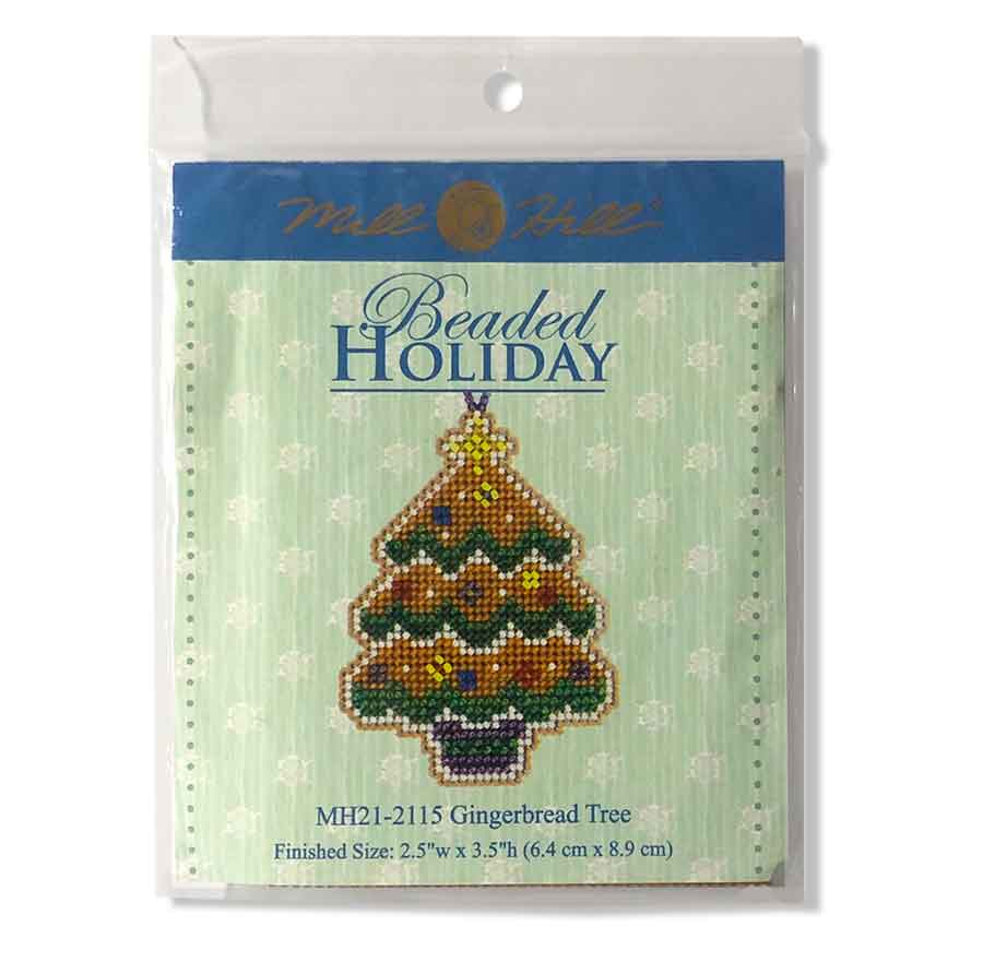 Mill Hill Rainbow Teal Tassel Beaded Ornament Kit - Perforated Paper & Glass Beads 2001