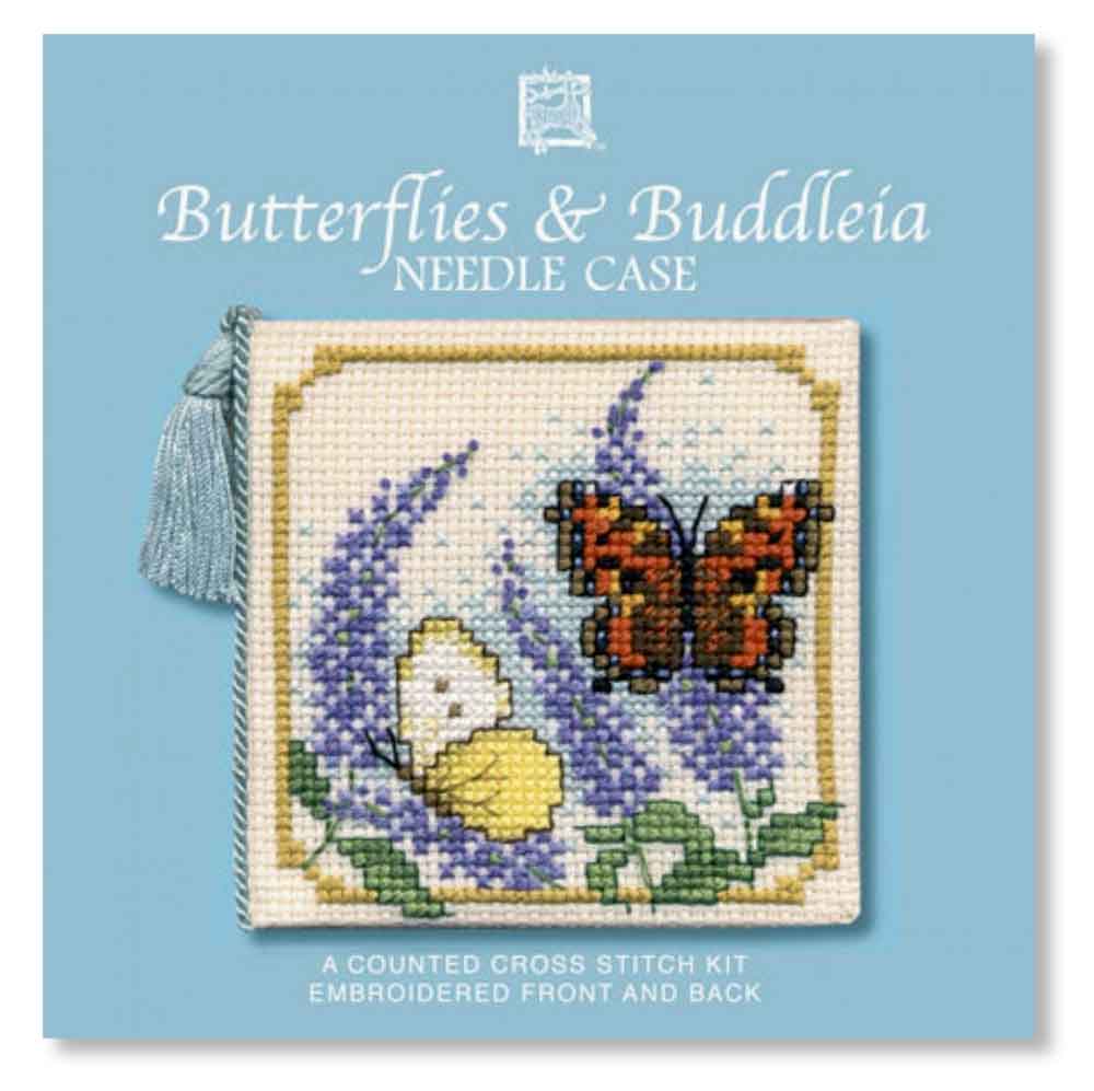 Butterflies needle case kit