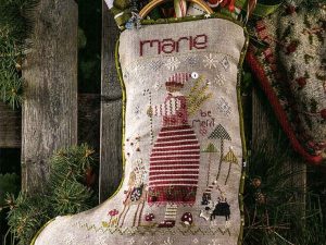 marie christmas stocking pattern