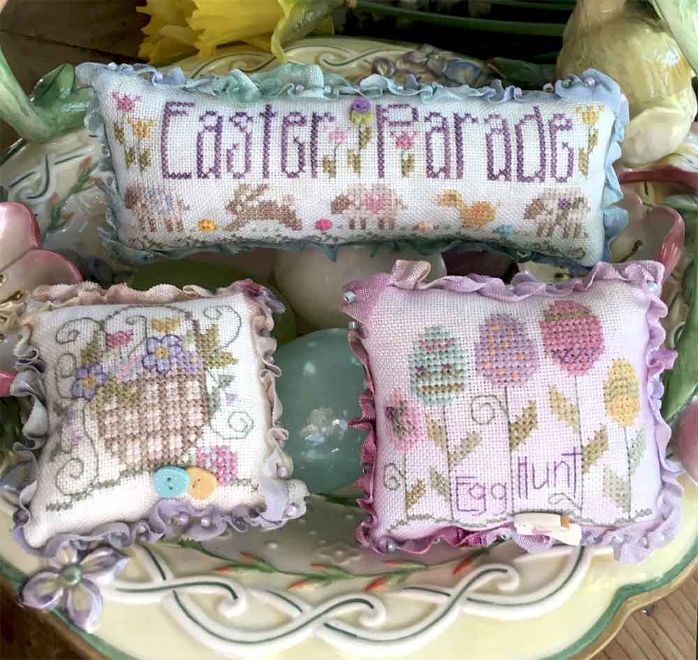 easter trifles pin cushions pattern