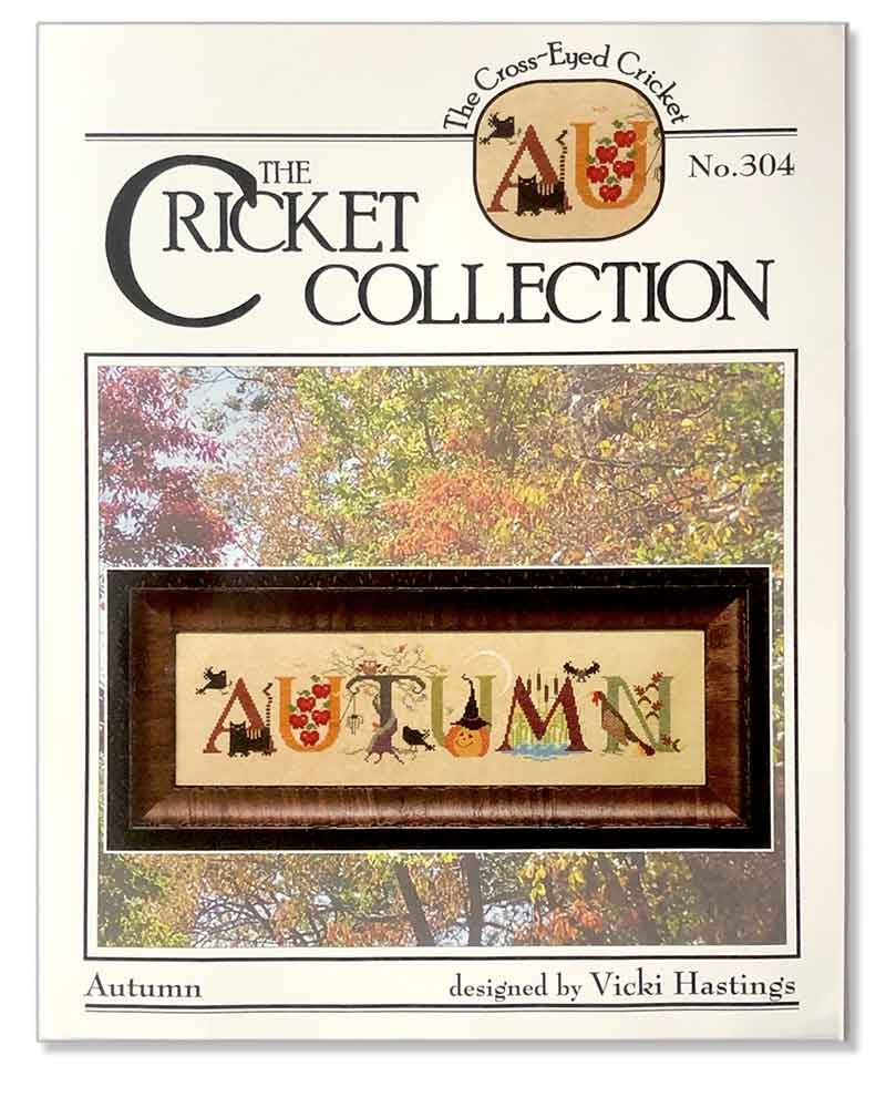 Autumn cross stitch pattern