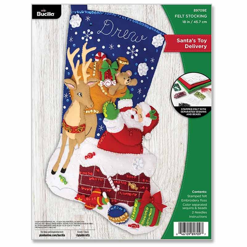 santas toy delivery stocking kit