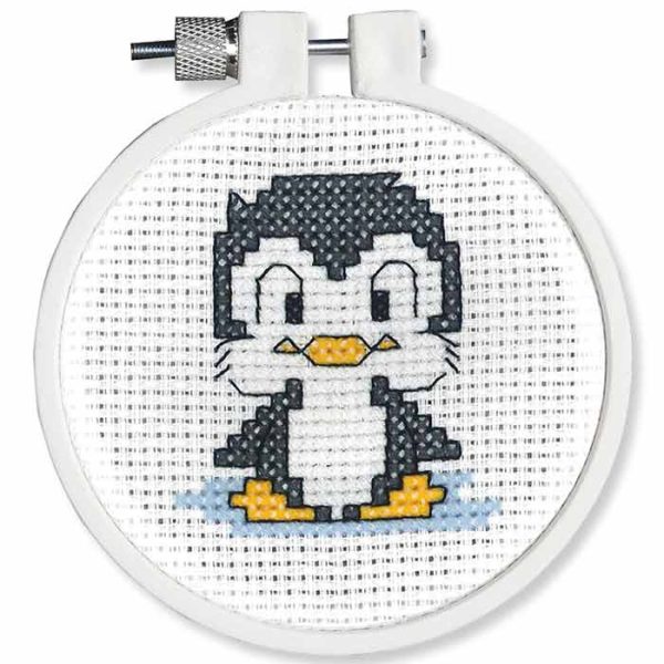 penguin kid stitch kit