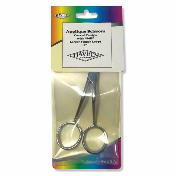 havels curved design duckbill scissors