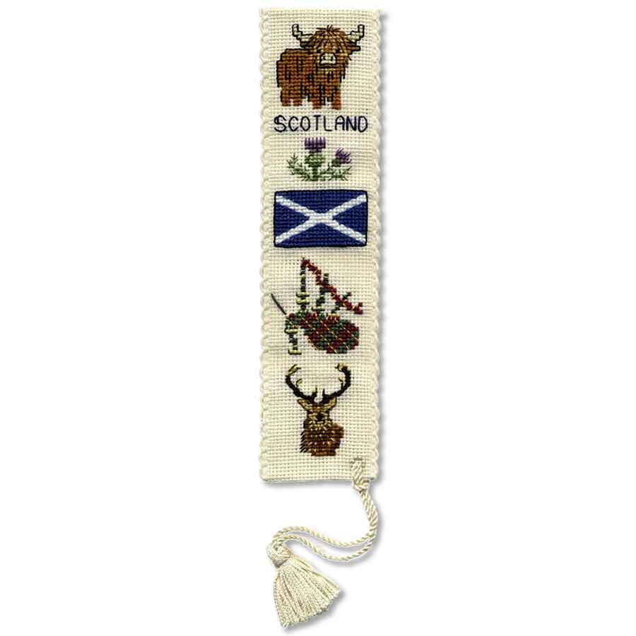 symbols of scotland bookmark