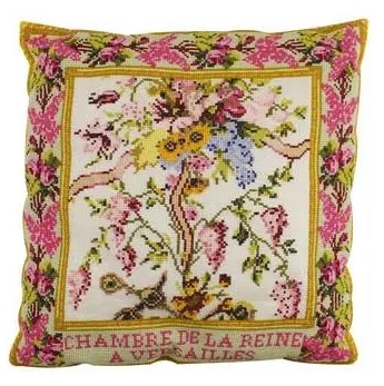 Marie Antoinette cushion cross stitch kit