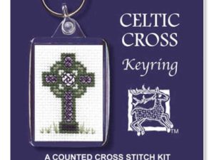 Celtic Cross Keyring Kit from Textile Heritage