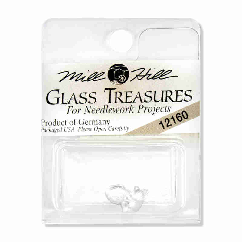 Glass Treasure 12162 Medium Matte Crystal Snowflake - Image 2