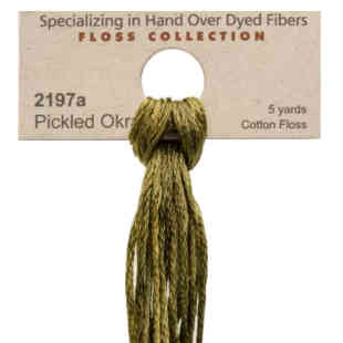 2197a Pickled Okra Dye Works Floss - Image 2