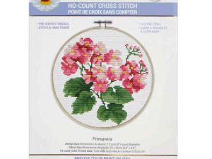 Primavera no count cross stitch kit by Ladybird
