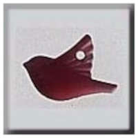 Glass Treasure 12050 Small Red Bird by Mill Hill