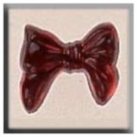 Glass Treasure 12056 Red Bow by Mill Hill