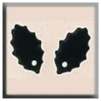 Glass Treasure 12197 Medium Leaf Matte Dark Emerald by Mill Hill