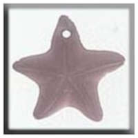 Glass Treasure 12243 Starfish Matte Rosaline by Mill Hill