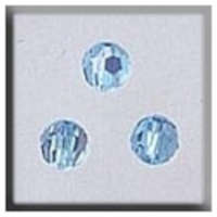 Crystal Treasure 13014 Round Bead Aquamarine by Mill Hill