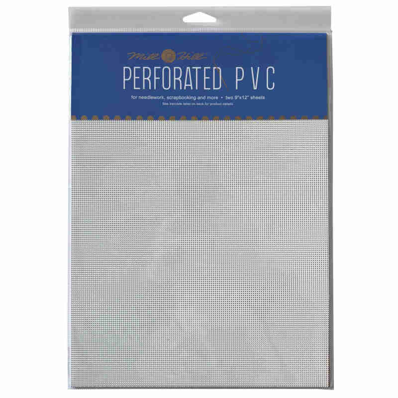 PP1 White Mill Hill 14CT Perforated PVC - Image 2