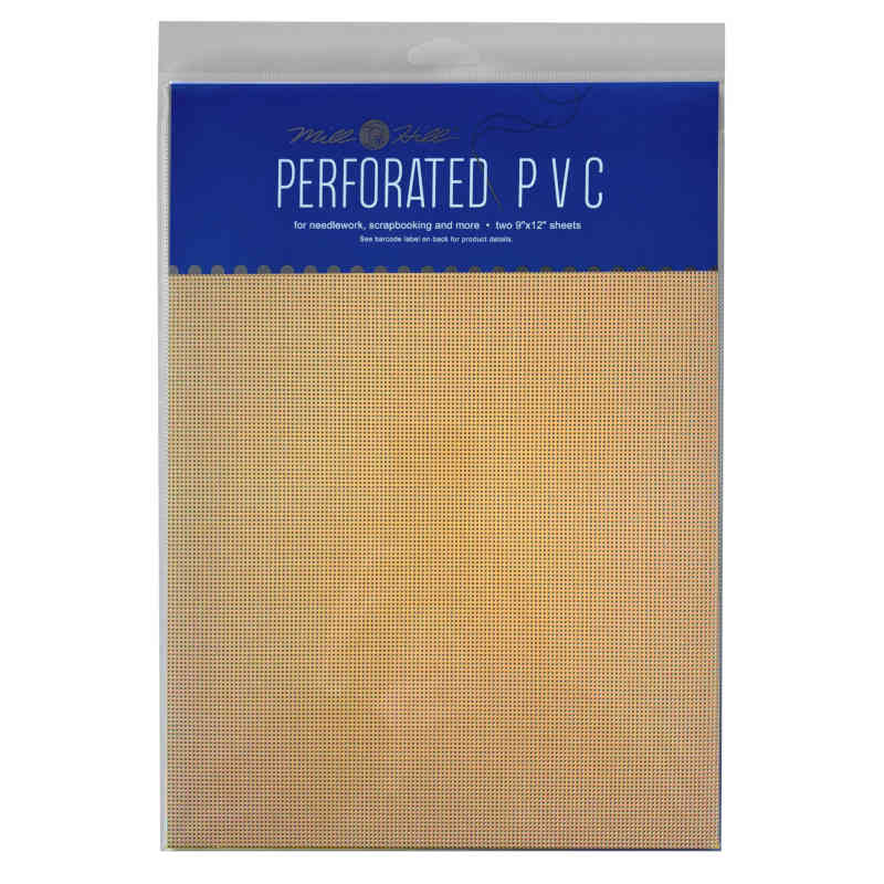 PP18 Cantaloupe Mill Hill 14CT Perforated PVC - Image 2