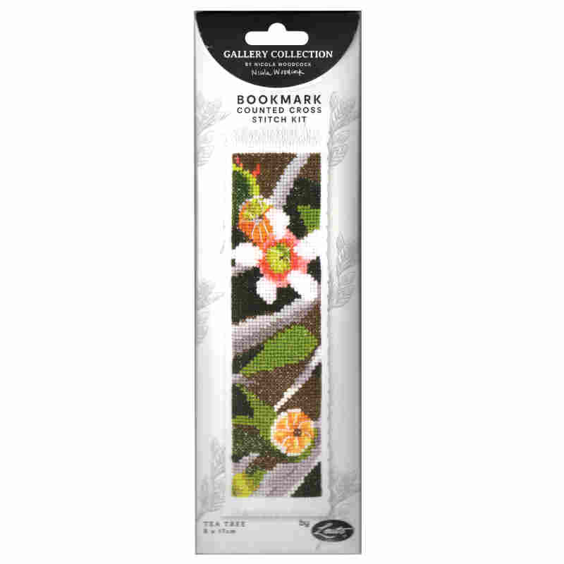 Tea Tree Bookmark Cross Stitch Kit - Image 2