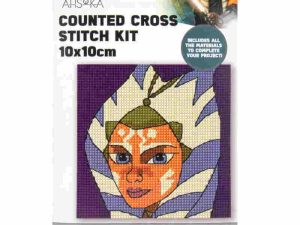 ahsoka star wars mini counted cross stitch kit