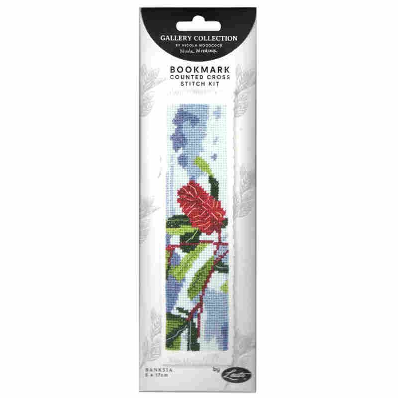 Banksia Bookmark Cross Stitch Kit - Image 2