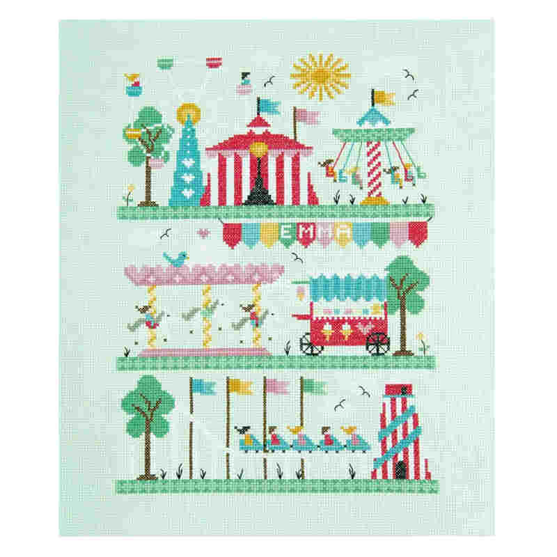 Funfair Cross Stitch Kit from DMC - Image 2
