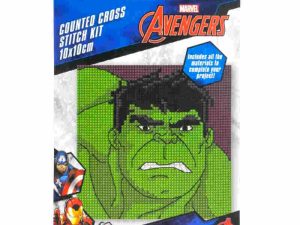 Hulk Marvel mini counted cross stitch kit
