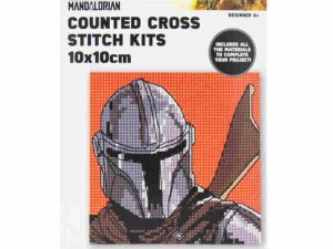 mandalorian counted mini cross stitch kit