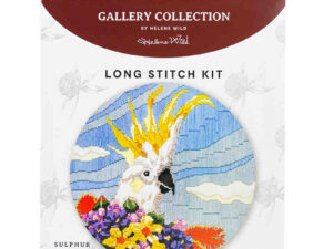 Cockatoo Long Stitch kit by Helene Wild