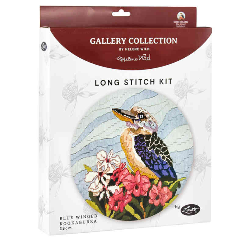 Kookaburra Long Stitch Kit by Helene Wild