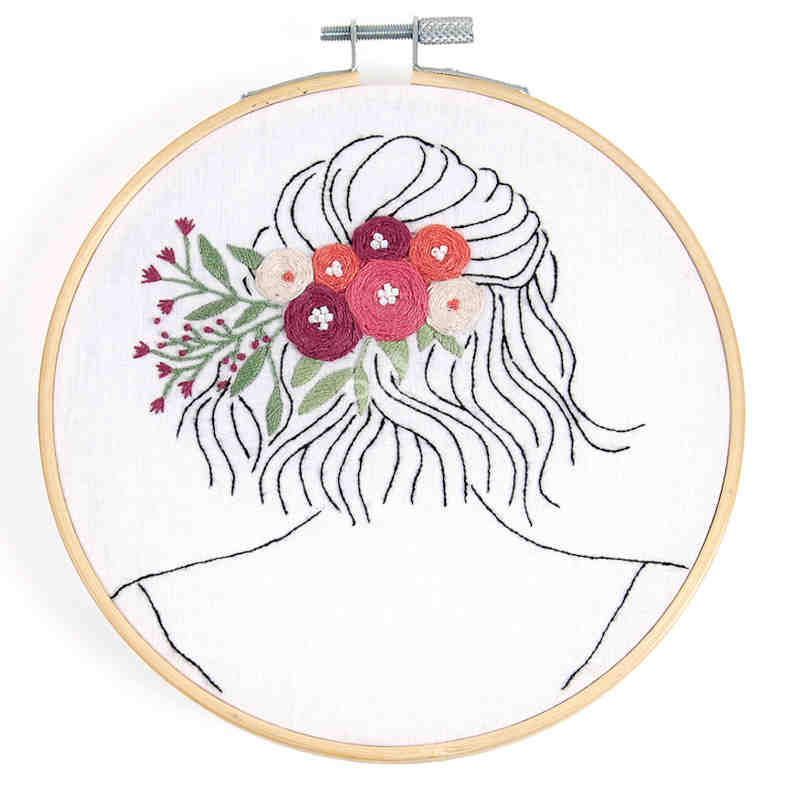 Petal and Pearls Embroidery Kit TB232