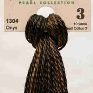 1304 Onyx Perle 3 Weeks Dye Works skein
