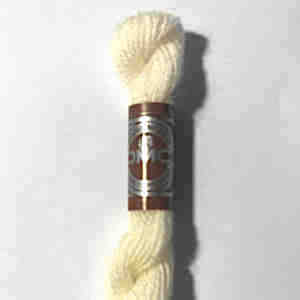 Ecru Broder Medicis crewel wool skein by DMC
