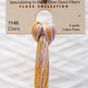 1146 Clara Weeks Dye Works embroidery floss skein