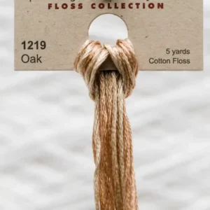 1219 Oak Weeks Dye Works embroidery floss skein