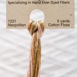 1231 Neapolitan Weeks Dye Works embroidery floss skein