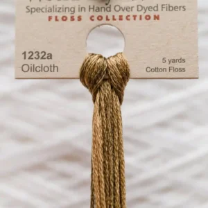1232 Oilcloth Weeks Dye Works embroidery floss skein