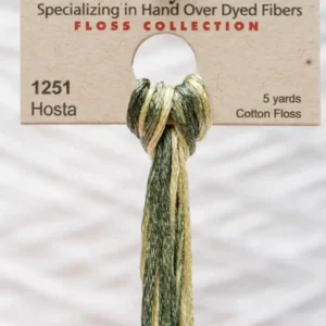 1251 Hosta Weeks Dye Works embroidery floss skein