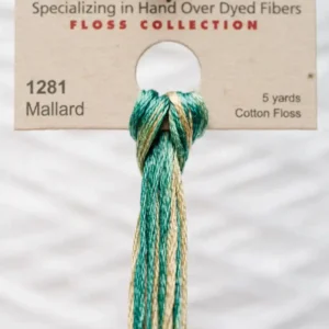 1281 Mallard Weeks Dye Works embroidery floss skein